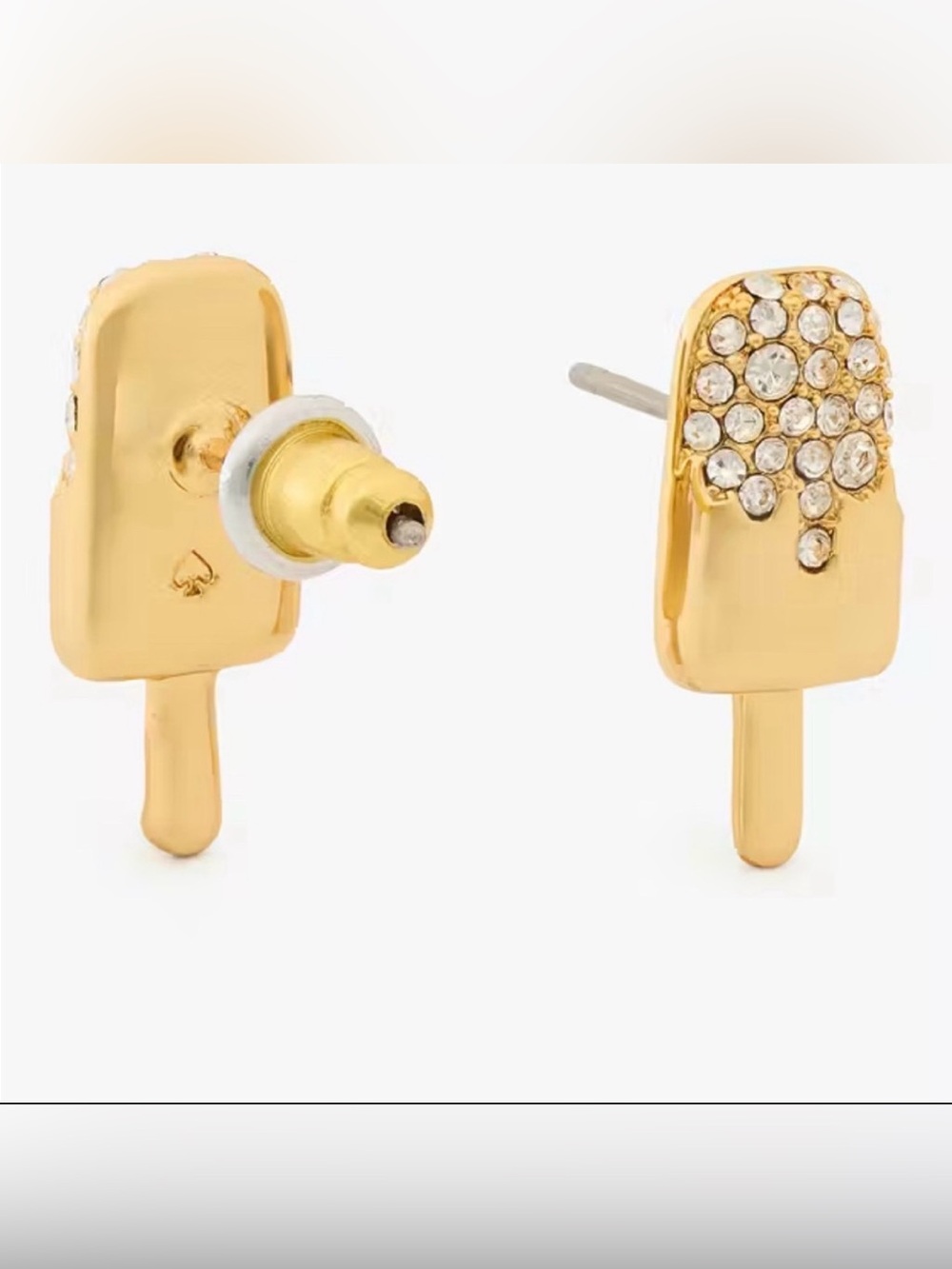 KATE SPADE Fast Food Ice Pop‎ Stud Earrings NWT
